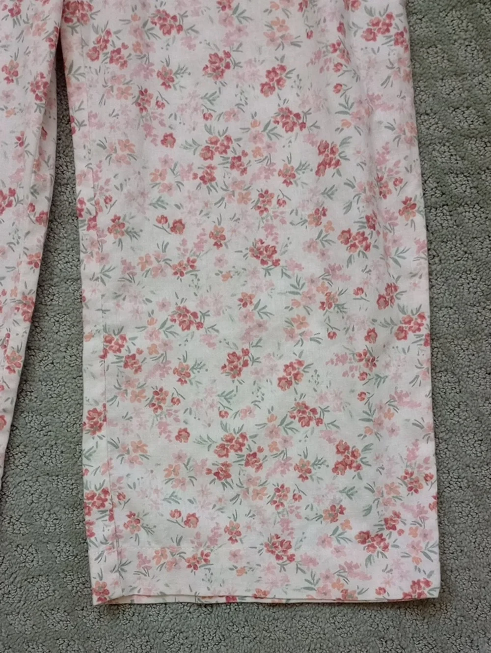 Oshkosh B'gosh Beige Floral Wide-Leg Jumpsuit